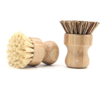 Effortless Eco-Friendly Dish Cleaning with our Sisal Palm Short-Handled Brush