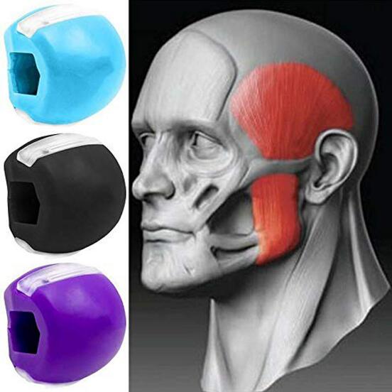 Face Fitness Ball & Facial Toner Exerciser Facial Muscle Training Silicone Face-lift Masseter