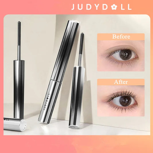 Judydoll Lashes Mascara Waterproof Silk Fiber Mascara Black Long Curling Eyelash Extensions Sexy Eyes Makeup Cosmetics
